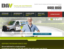 Tablet Screenshot of dav.org